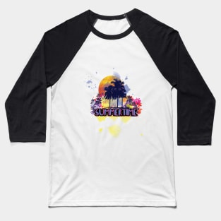 Sommertime Baseball T-Shirt